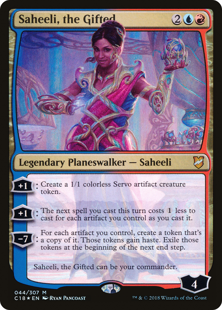 Saheeli, the Gifted [Commander 2018]-1
