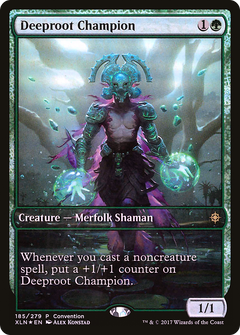 Deeproot Champion (Convention) (Full Art) [Ixalan Promos]-1