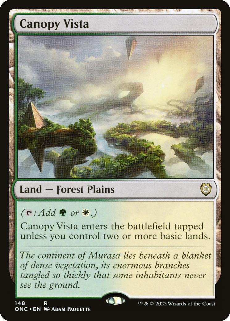 Canopy Vista [Phyrexia: All Will Be One Commander]-1