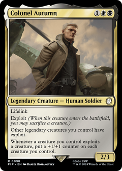 Colonel Autumn (PIP-098) - Fallout Foil-1