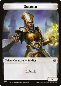 Soldier (TSCD-008) - Starter Commander Deck Tokens Foil-1