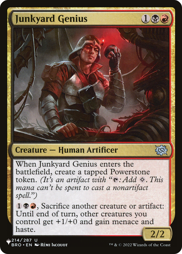 Junkyard Genius [The List]-1