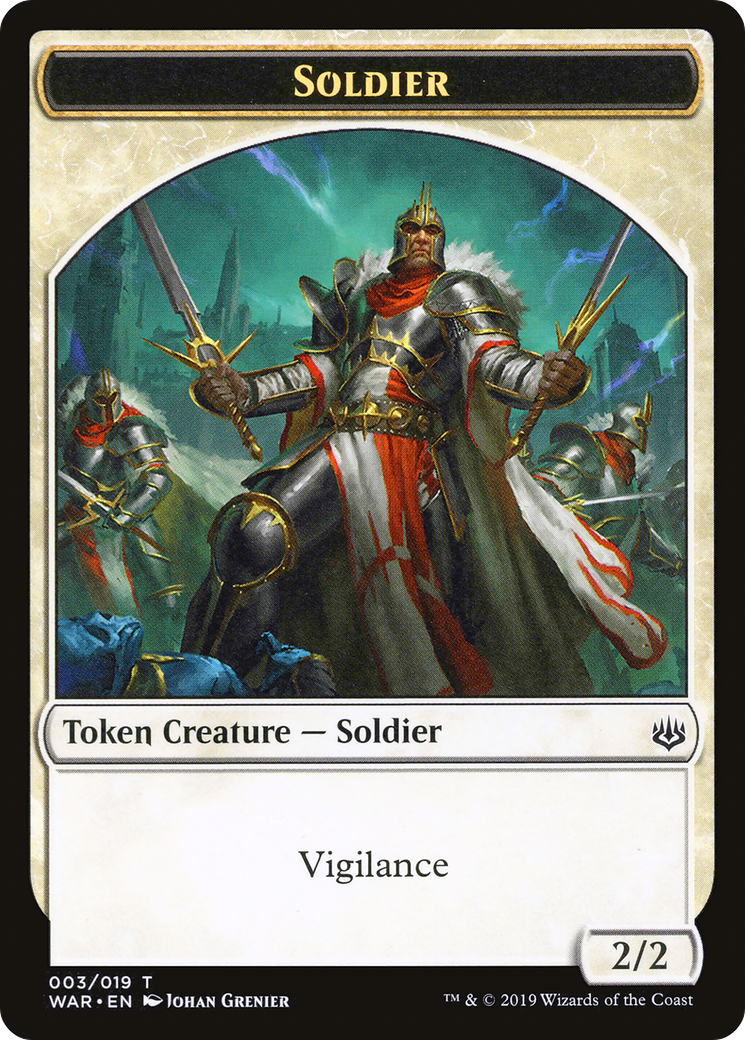Soldier Token [War of the Spark Tokens]-1