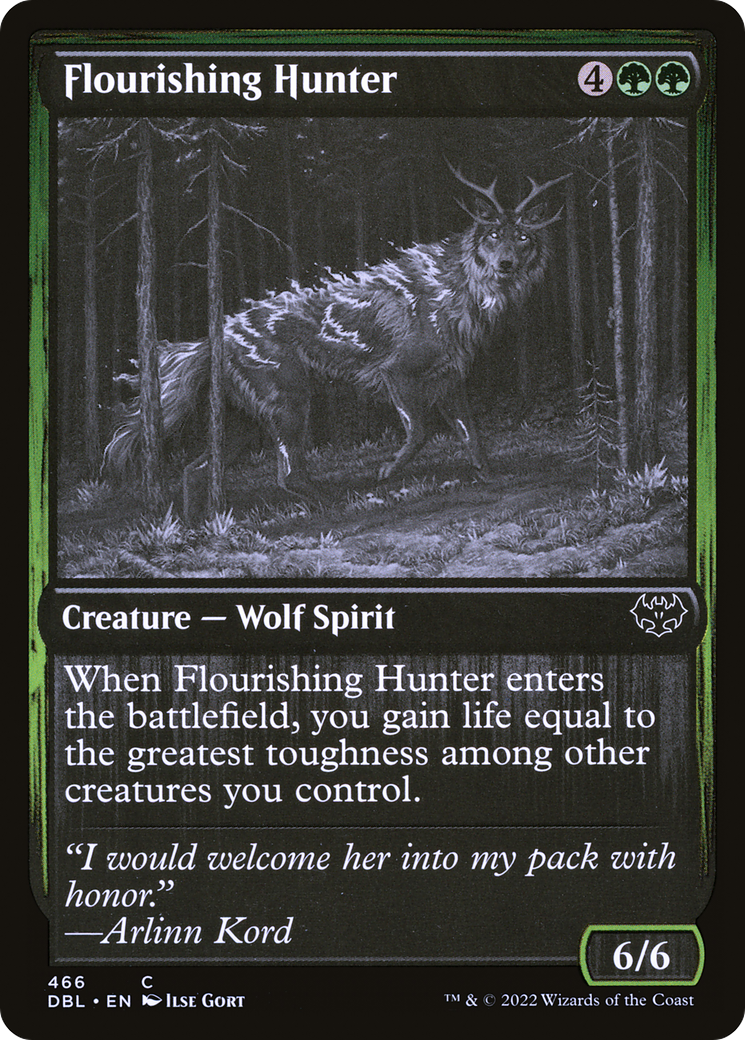 Flourishing Hunter [Innistrad: Double Feature]-1