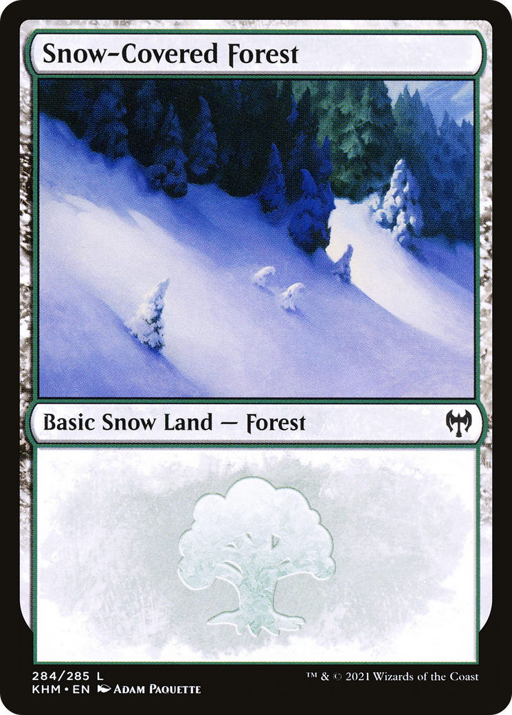 Snow-Covered Forest (284) [Kaldheim]-1