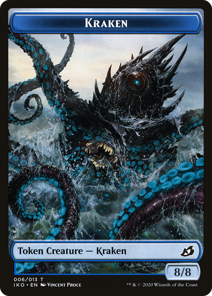 Kraken Token [Ikoria: Lair of Behemoths Tokens]-1