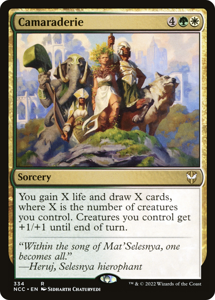 Camaraderie [Streets of New Capenna Commander]-1