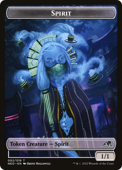 Spirit Token (002) [Kamigawa: Neon Dynasty Tokens]-1