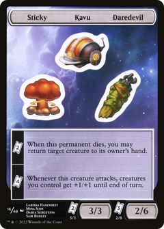 Sticky Kavu Daredevil [Unfinity Stickers]-1