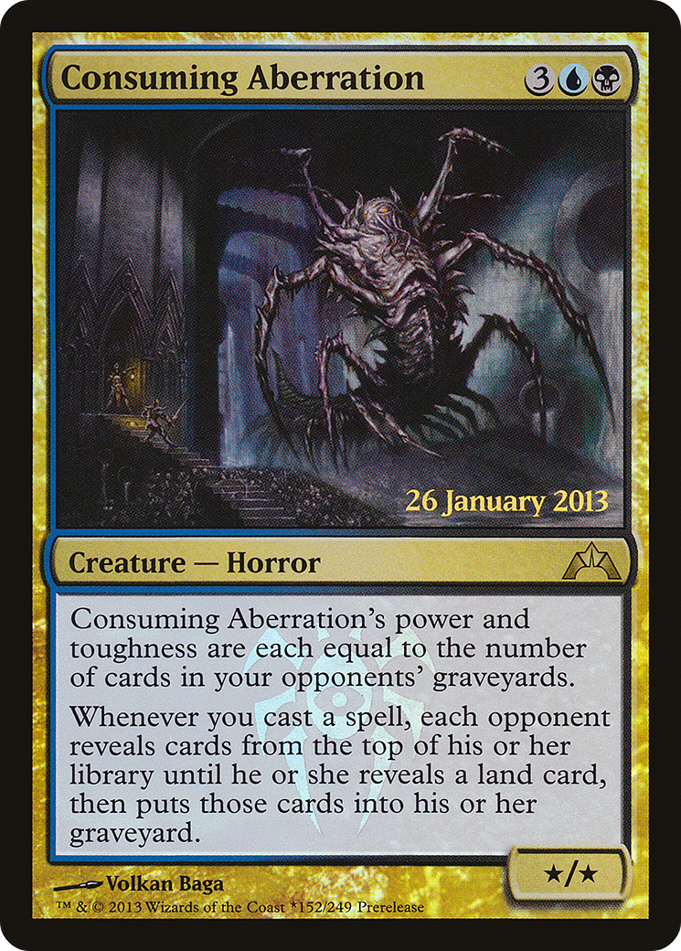 Consuming Aberration [Gatecrash Prerelease Promos]-1