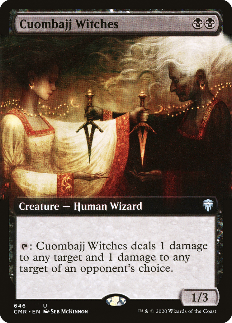Cuombajj Witches (Extended Art) [Commander Legends]-1