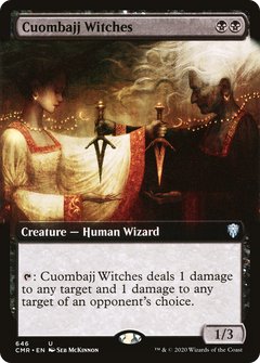 Cuombajj Witches (Extended Art) [Commander Legends]-1