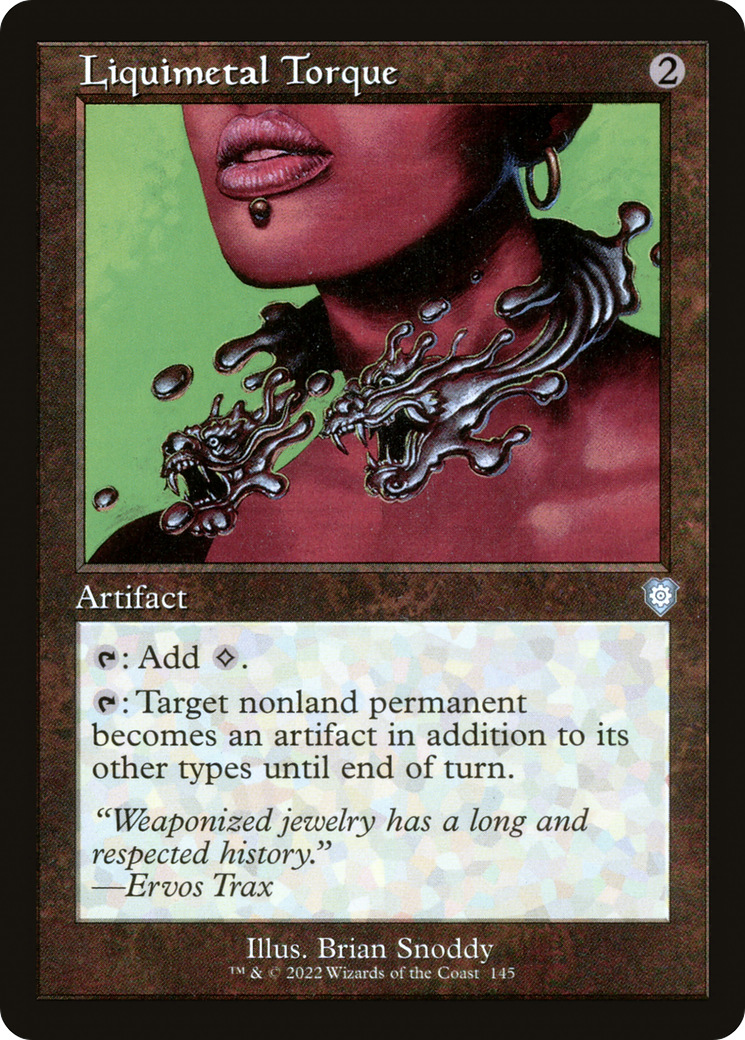 Liquimetal Torque (Retro) [The Brothers' War Commander]-1