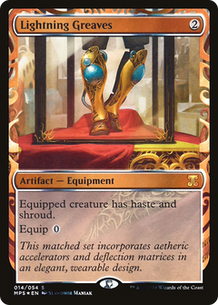 Lightning Greaves [Kaladesh Inventions]-1