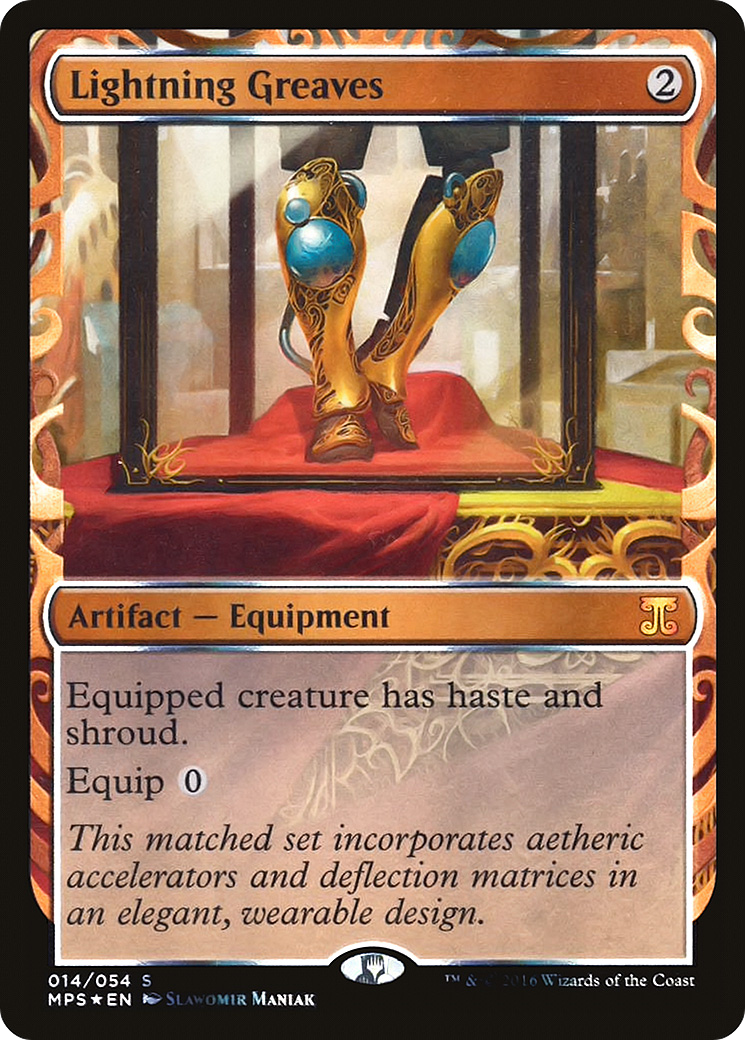 Lightning Greaves [Kaladesh Inventions]-1