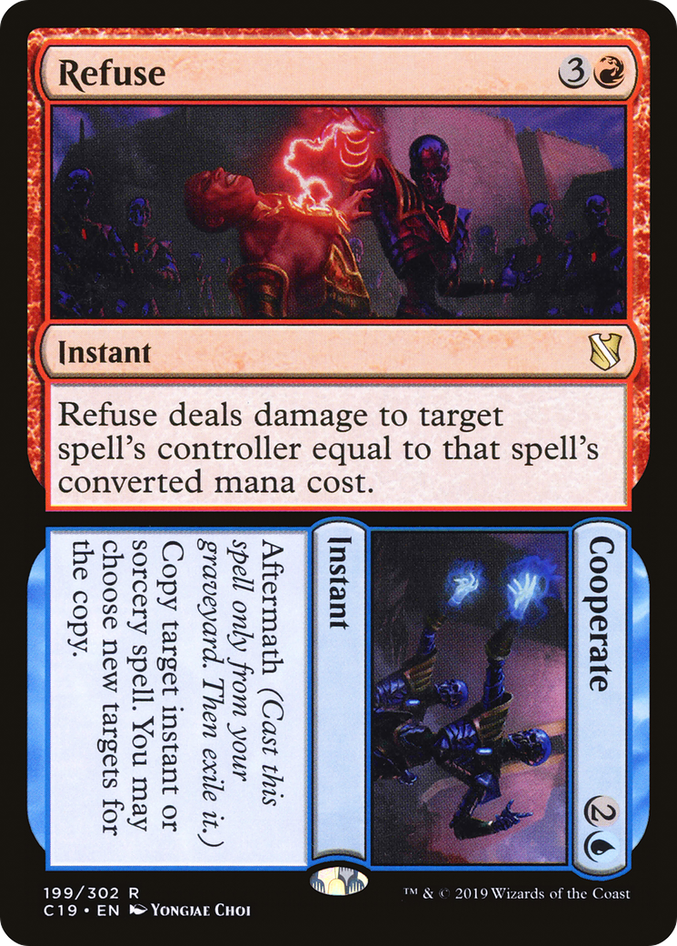 Refuse // Cooperate [Commander 2019]-1