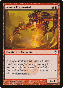 Scoria Elemental [Scars of Mirrodin]-1