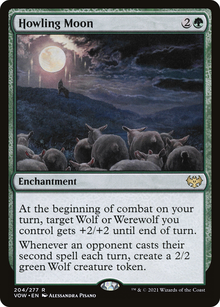 Howling Moon [Innistrad: Crimson Vow]-1