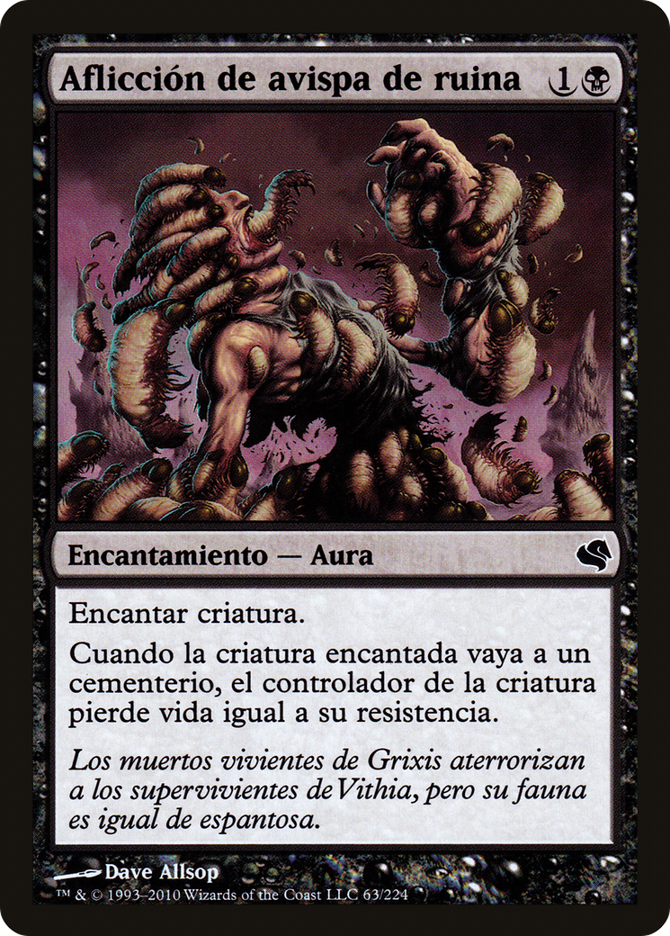 Banewasp Affliction (Spanish) - "Afliccion de avispa de ruina" (PS11-063) - Salvat 2011-1