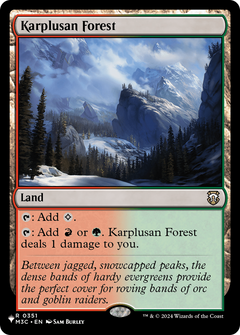 Karplusan Forest (M3C) [The List]-1