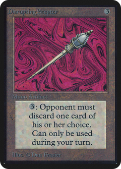 Disrupting Scepter (LEA-) - Limited Edition Alpha-1
