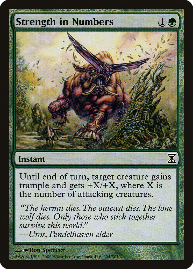 Strength in Numbers [Time Spiral]-1
