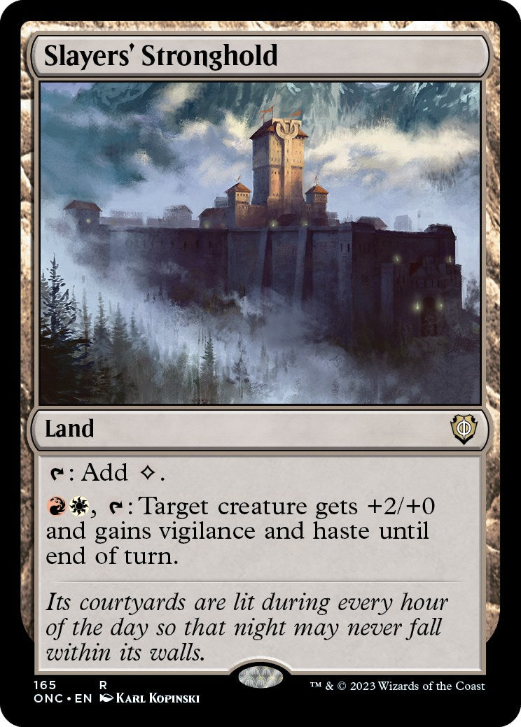 Slayers' Stronghold [Phyrexia: All Will Be One Commander]-2