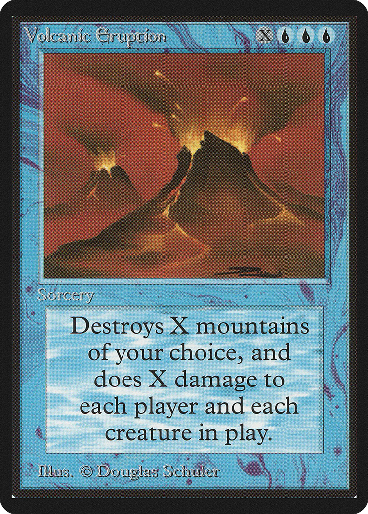 Volcanic Eruption (LEB-) - Limited Edition Beta-1