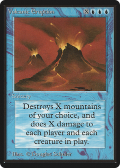 Volcanic Eruption (LEB-) - Limited Edition Beta-1