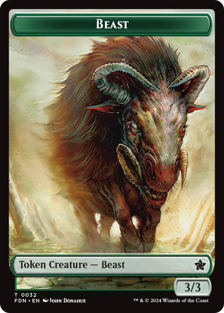 Beast (TFDN-032) - Foundations Tokens Foil-1
