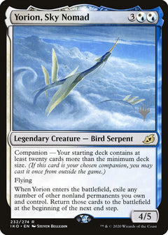 Yorion, Sky Nomad (Promo Pack) [Ikoria: Lair of Behemoths Promos]-1