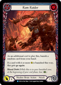 Ram Raider (Blue) [DTD114] (Dusk Till Dawn)  Rainbow Foil-2