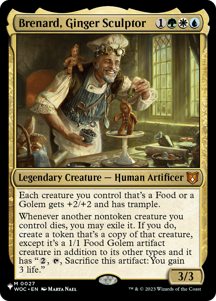 Brenard, Ginger Sculptor (WOC) [The List]-1