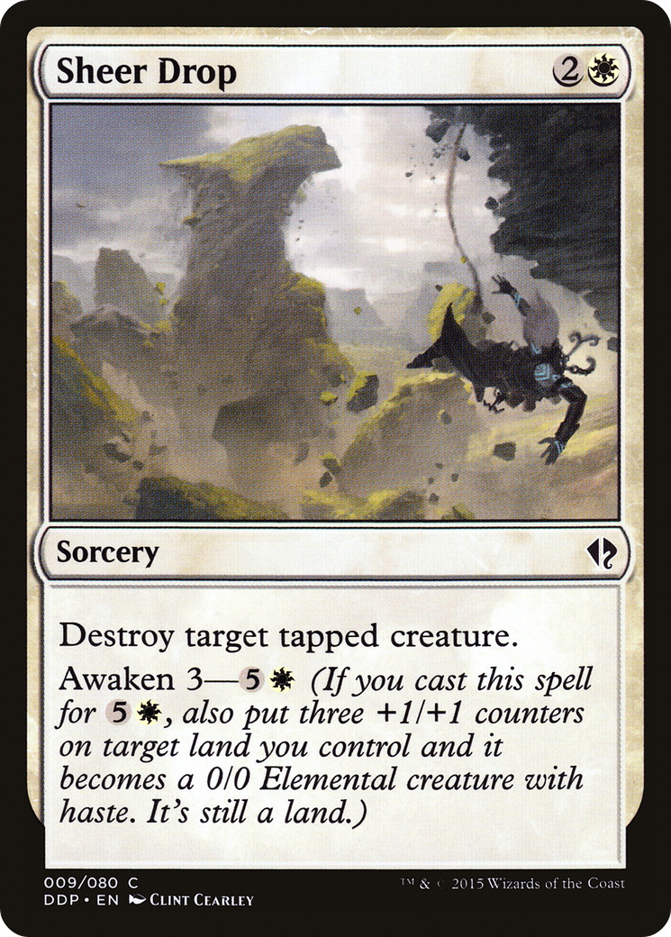 Sheer Drop [Duel Decks: Zendikar vs. Eldrazi]-1