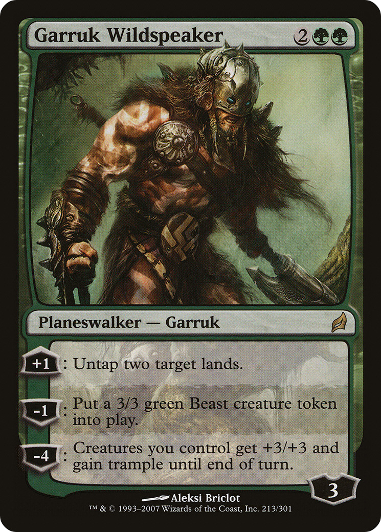 Garruk Wildspeaker [Lorwyn]-1