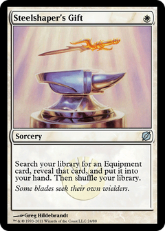 Steelshaper's Gift (TD2-024) - Duel Decks: Mirrodin Pure vs. New Phyrexia-1