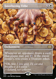 Smothering Tithe (Borderless Alternate Art) [Double Masters 2022]-1