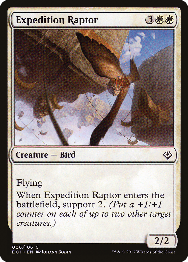 Expedition Raptor [Archenemy: Nicol Bolas]-1