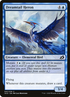 Dreamtail Heron [Ikoria: Lair of Behemoths]-1