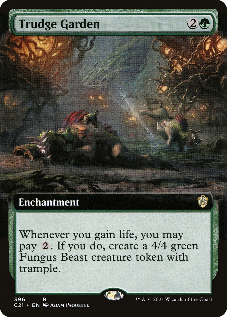 Trudge Garden (Extended Art) (C21-396) - Commander 2021: (Extended Art)-1
