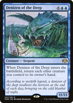 Denizen of the Deep [Dominaria Remastered]-1