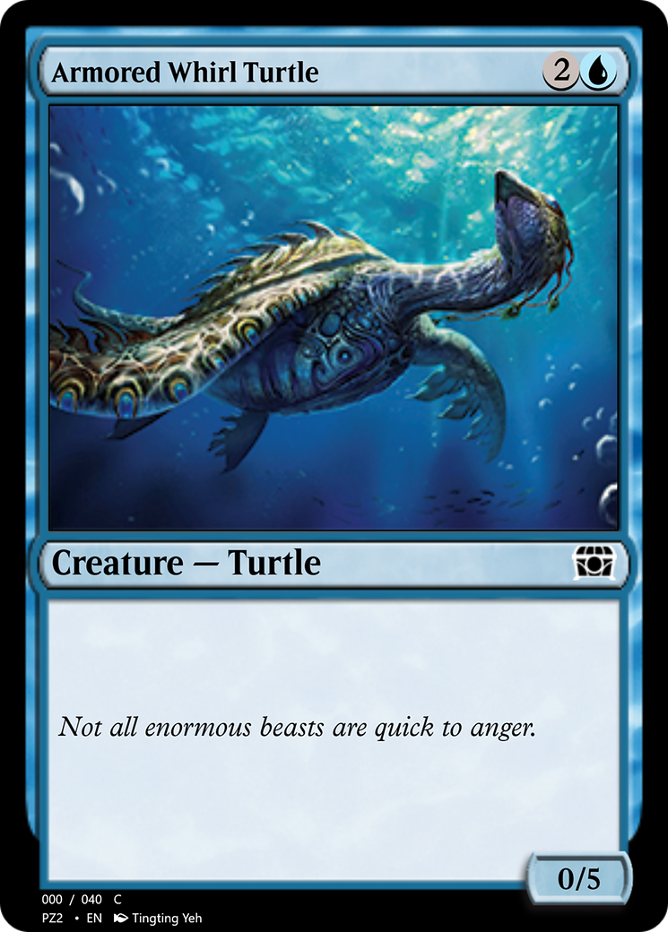 Armored Whirl Turtle (PZ2-70809) - Treasure Chest Foil-1