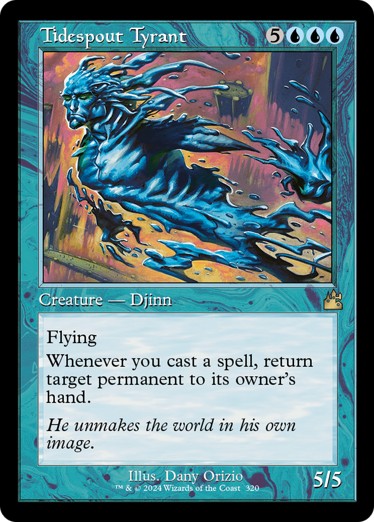 Tidespout Tyrant (Retro Frame) [Ravnica Remastered]-1