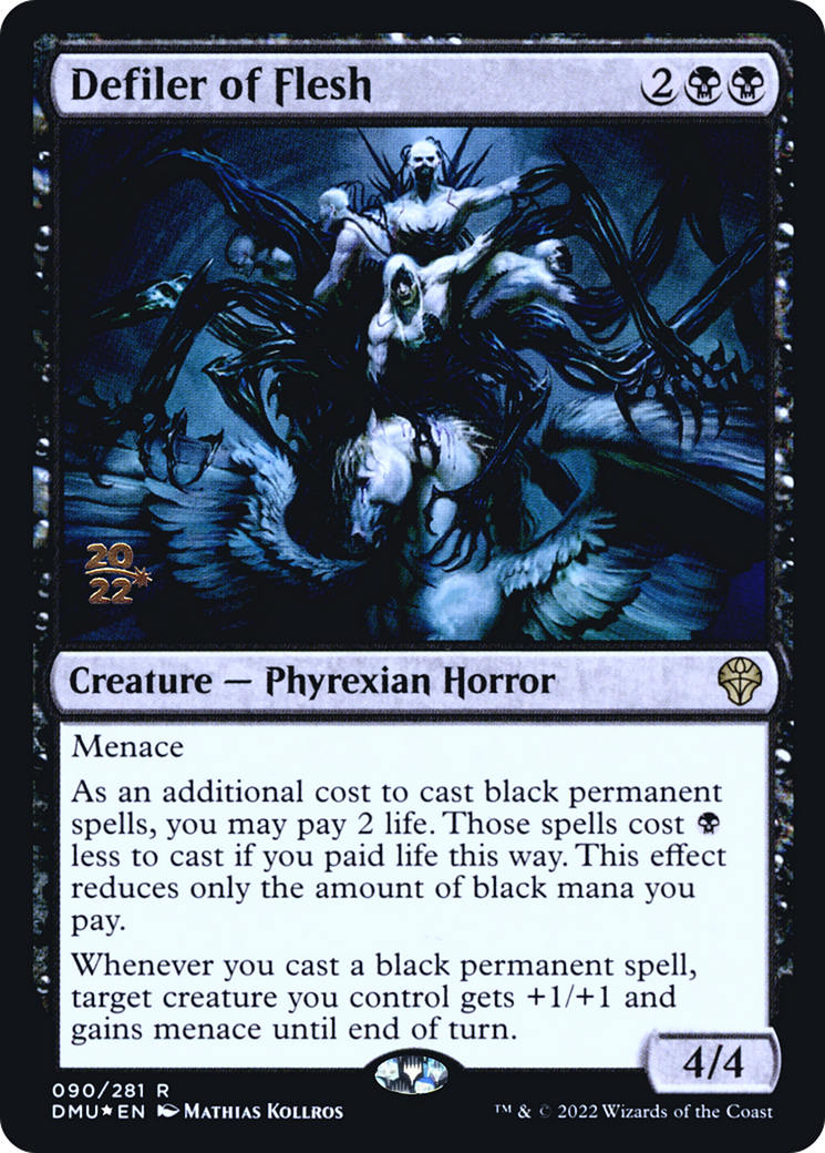Defiler of Flesh [Dominaria United Prerelease Promos]-1