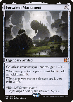 Forsaken Monument (Promo Pack) [Zendikar Rising Promos]-1