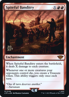 Spiteful Banditry [The Lord of the Rings: Tales of Middle-Earth Prerelease Promos]-1