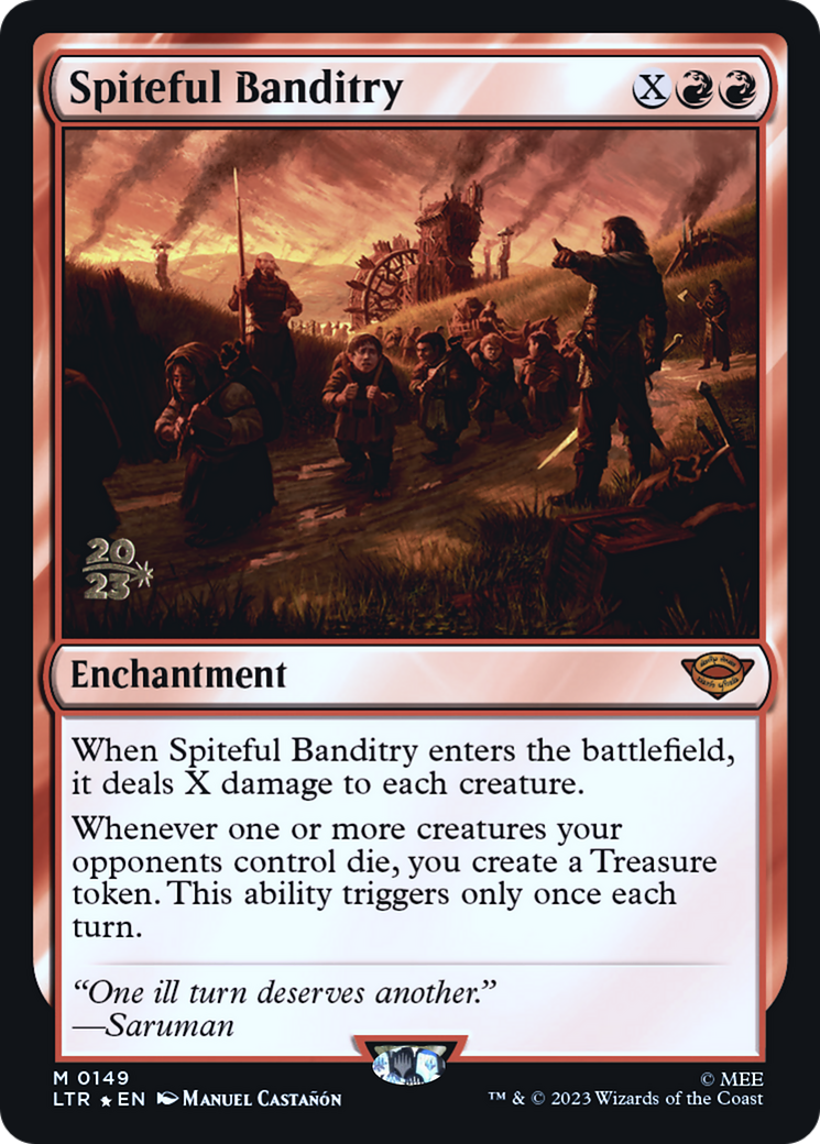 Spiteful Banditry [The Lord of the Rings: Tales of Middle-Earth Prerelease Promos]-1