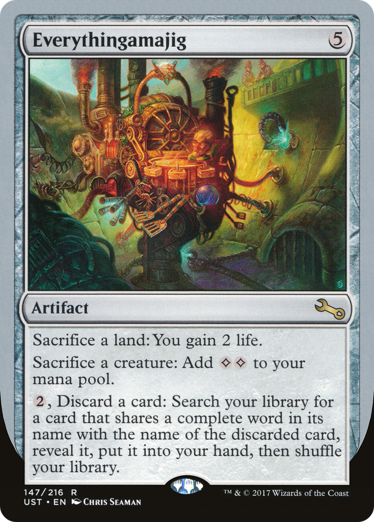 Everythingamajig ("Sacrifice a Land") [Unstable]-1