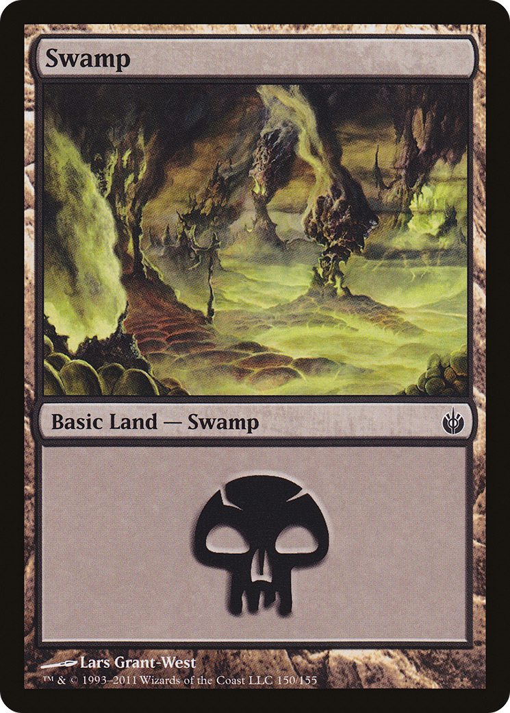 Swamp (150) [Mirrodin Besieged]-1