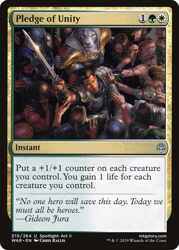 Pledge of Unity [War of the Spark]-1